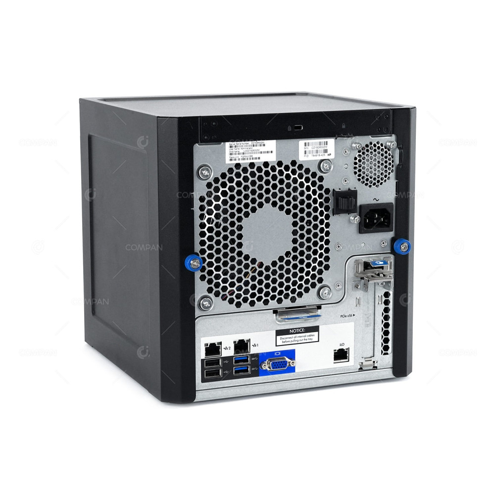 HP MICROSERVER G8-4LFF 1X INTEL CORE i3-3240 16GB RAM 2X 300GB 2X 500GB HDD